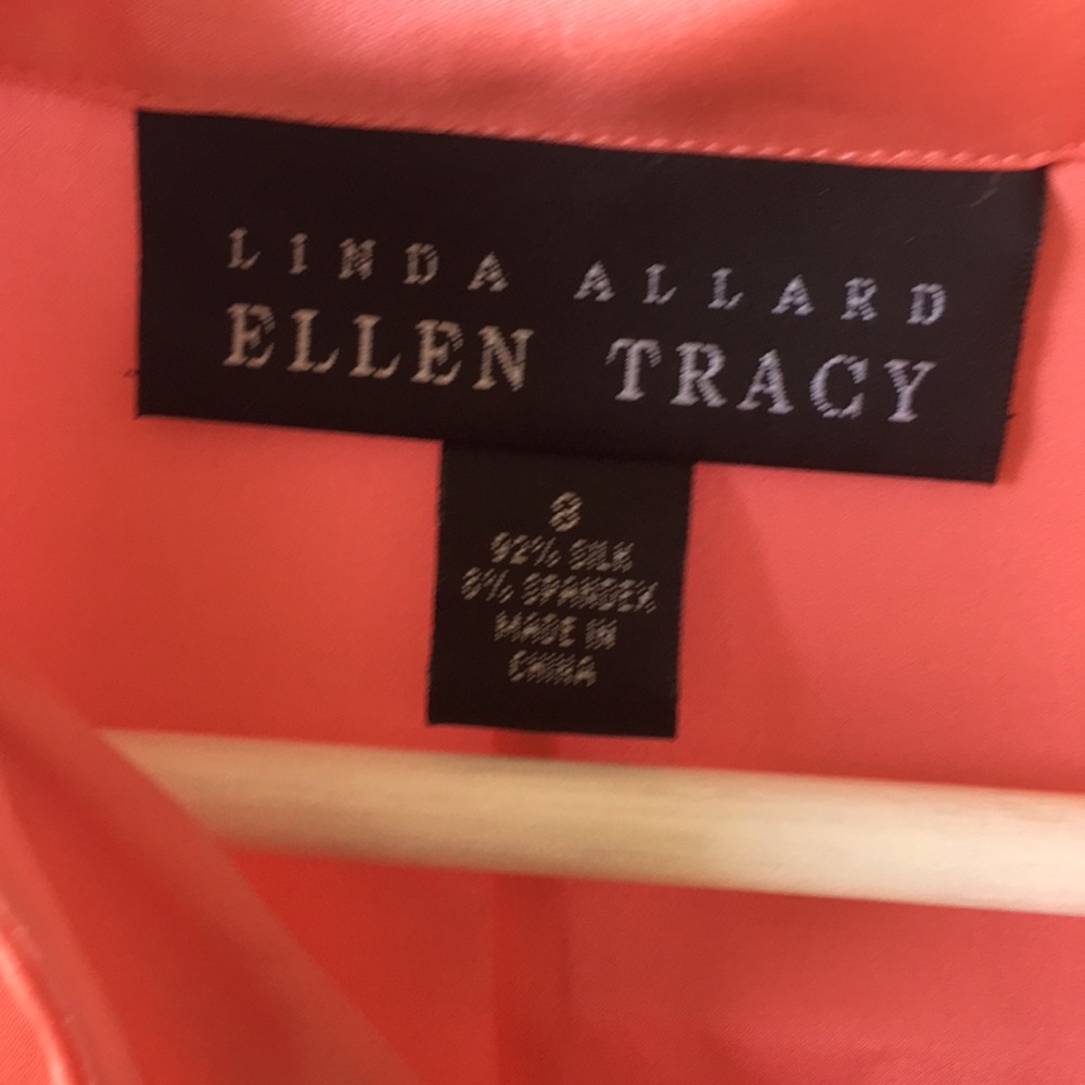Pink Silk button down. - Picture 2 of 2